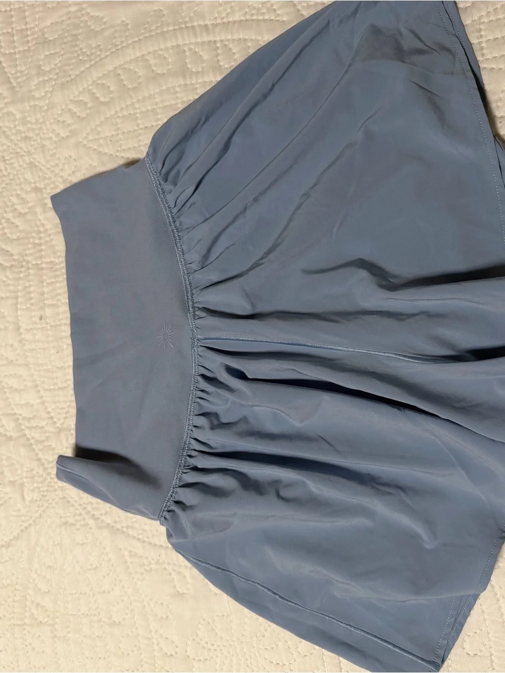 aerie Blue High-Waist Athletic Skort